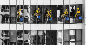 Fassadenpflege Industrieklettern Fassadenreinigung Sekurantenwartung